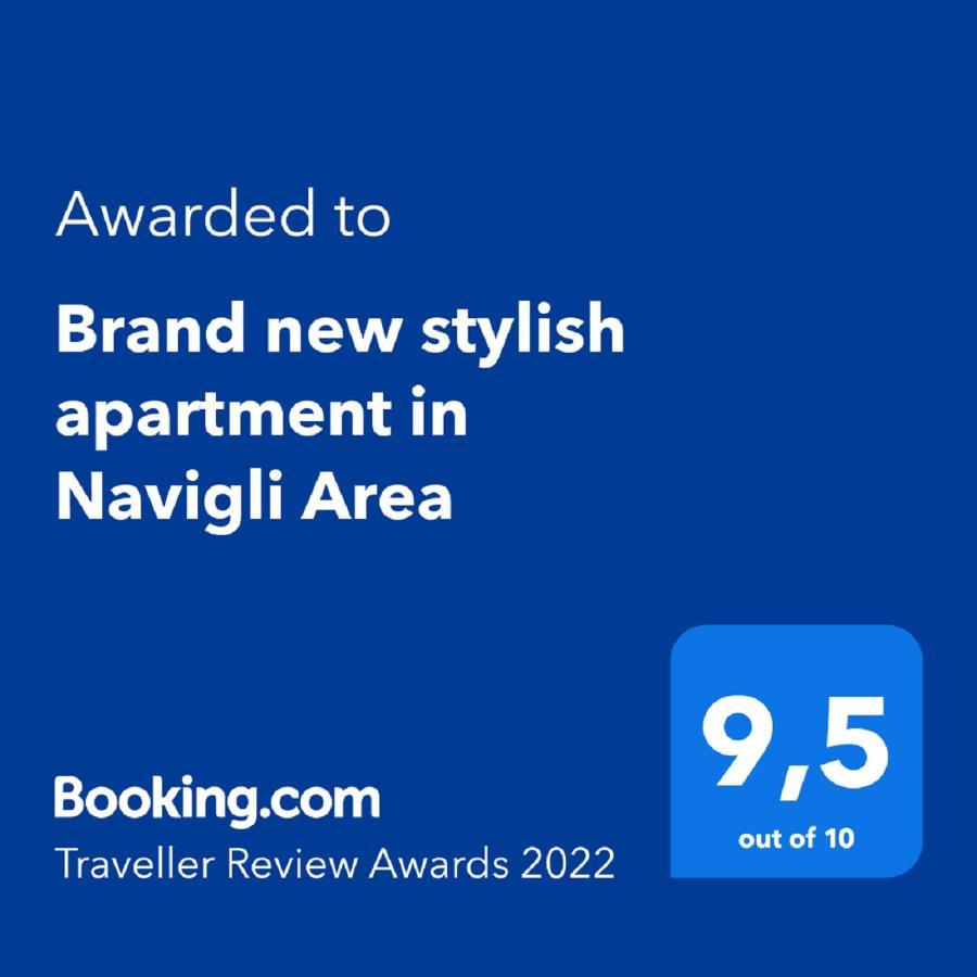 Lovely Milano - Brand New Stylish Apartment In Navigli Area Buitenkant foto
